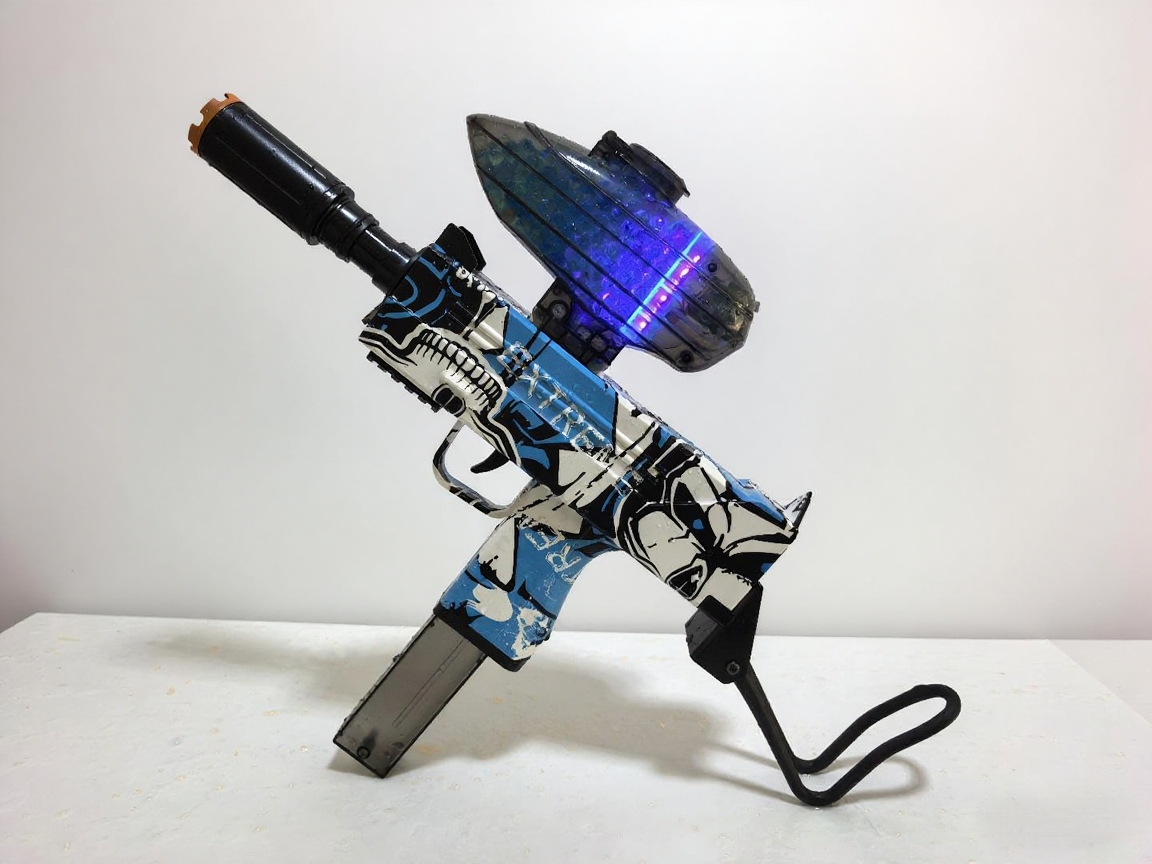 Yabeetoys Gel Blaster Toy Gun - Electric Automatic with High Capacity Gel Ball Hopper, Safe Outdoor Fun for Kids and Teens