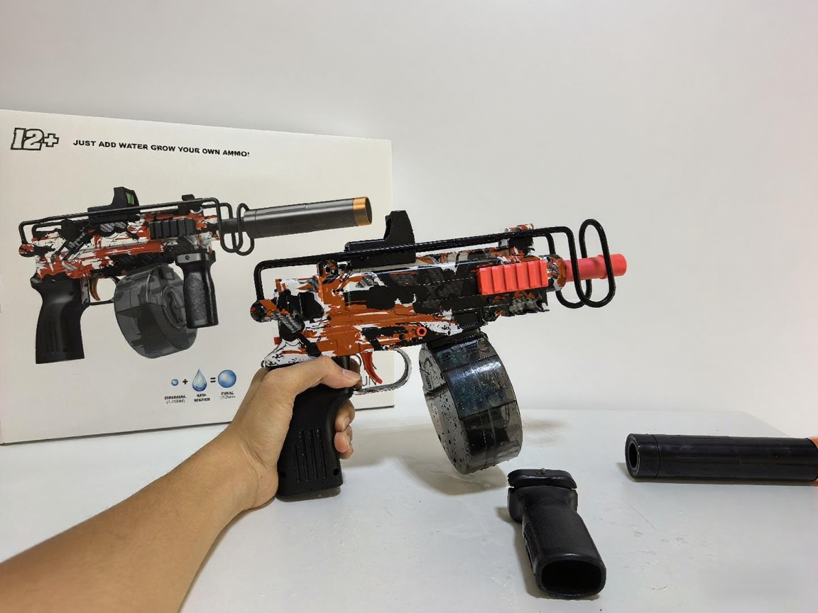 Style Gel Blaster Toy Gun - High - Capacity Drum, Electric Automatic for Outdoor Adventure