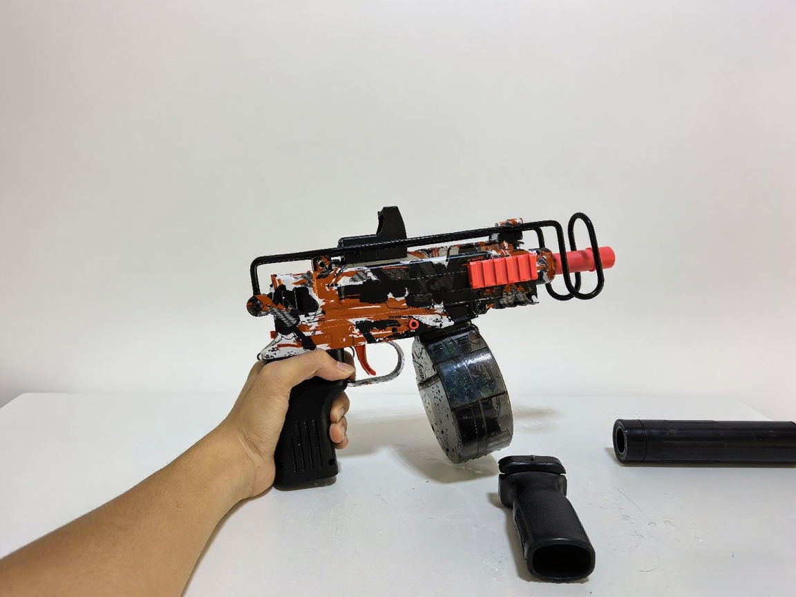 Style Gel Blaster Toy Gun - High - Capacity Drum, Electric Automatic for Outdoor Adventure