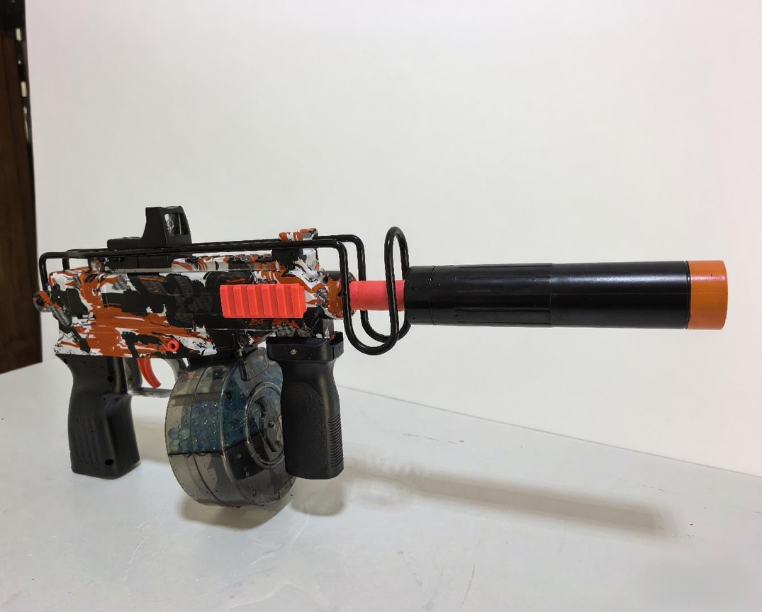 Style Gel Blaster Toy Gun - High - Capacity Drum, Electric Automatic for Outdoor Adventure