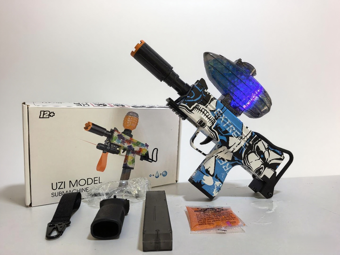 Yabeetoys Gel Blaster Toy Gun - Electric Automatic with High Capacity Gel Ball Hopper, Safe Outdoor Fun for Kids and Teens