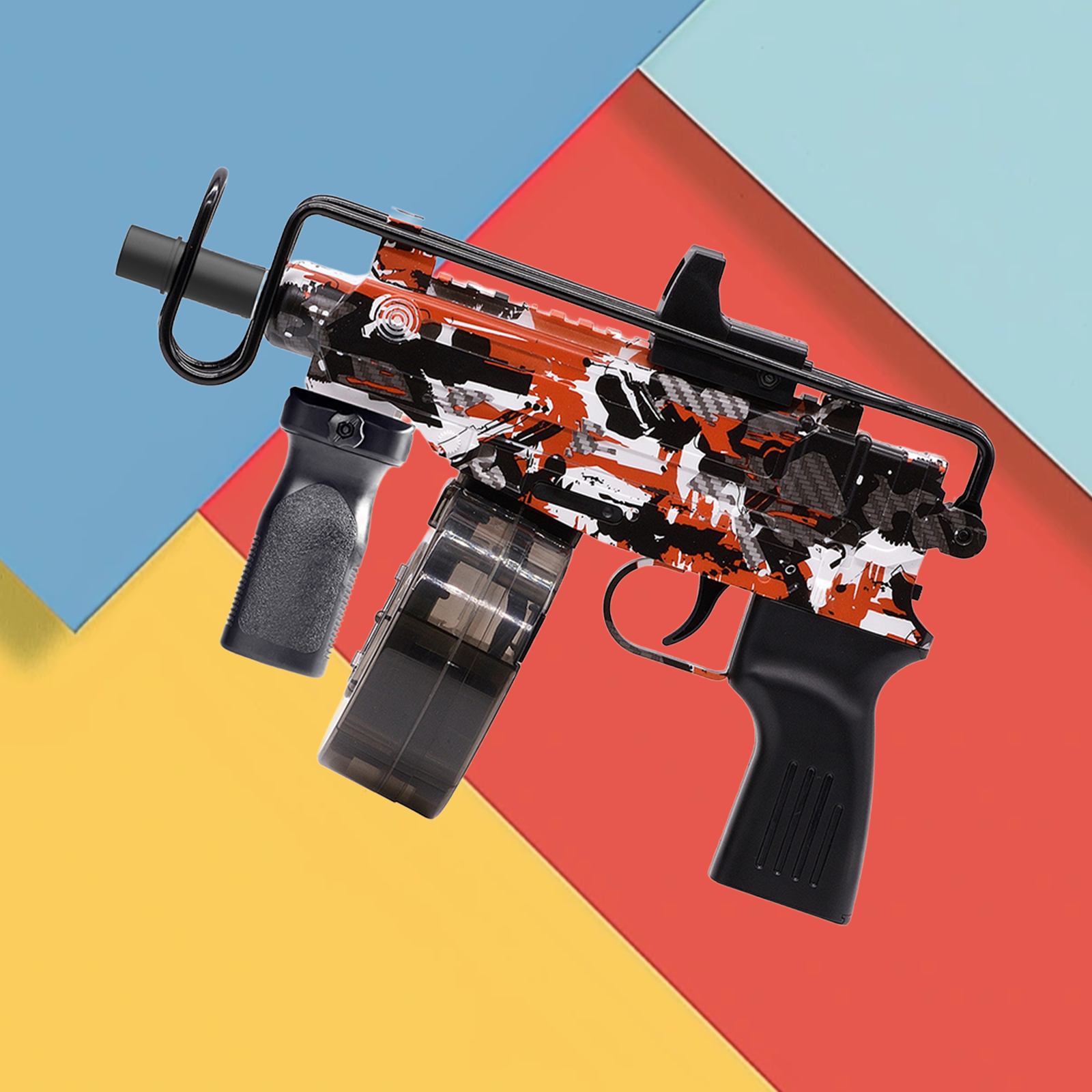 Style Gel Blaster Toy Gun - High - Capacity Drum, Electric Automatic for Outdoor Adventure